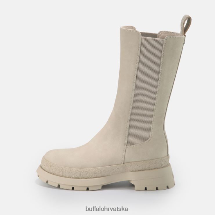 krema Buffalo sveja bootie flat vegan |čizme TDD6T695